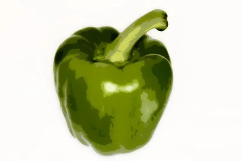 Green pepper Stock Photos