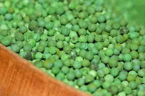 Green peppercorns Stock Photos