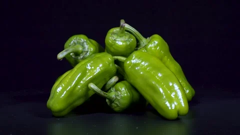 Green Peppers Stock Footage 331463304