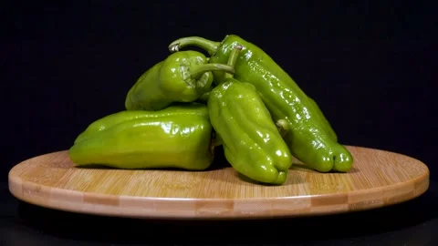Green Peppers Stock Footage 331572921