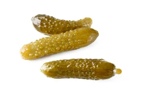 Green pickle cucumber Stock Photos