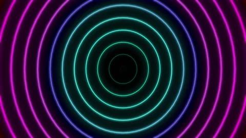 Green Pink Gradient Waves Loopable Background Stock Footage 235787165