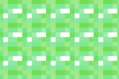 Green Pixel Grid Abstract Pattern Illustrazione stock