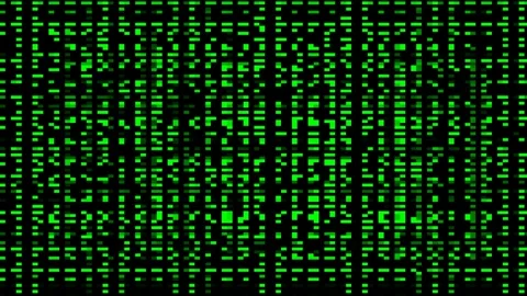 Green Pixel Techno Background Seamless Loop Stock Footage 335858315