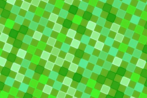 Green pixelated abstract pattern with vibrant shades Stock Illustration