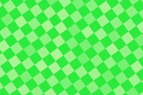 Green pixelated pattern background with vibrant squares Illustrazione stock