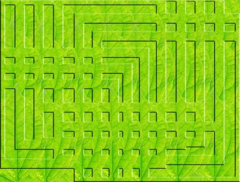 Green plaid Stock Illustration