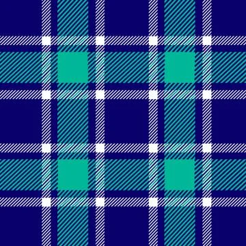 Green plaid pattern Stock Illustration
