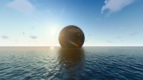 Green planet and sustainable development concept Stock Footage 291004471