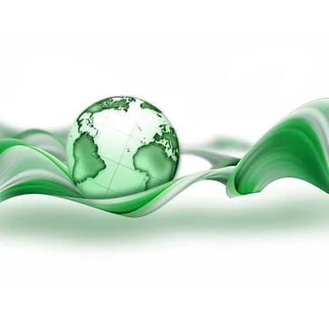 Green planet Stock Illustration
