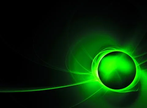 Green planet Stock Illustration