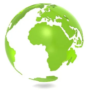 Green Planet. Stock Illustration