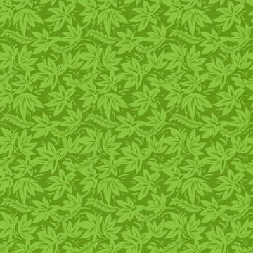 Green plant pattern Stock Illustration
