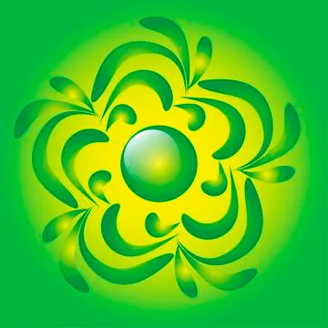 Green plants 스톡 일러스트