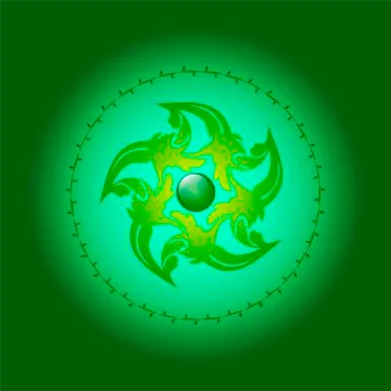 Green plants 스톡 일러스트