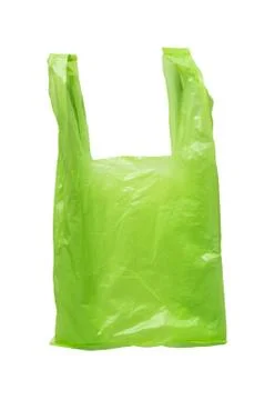 Green Plastic Bag Stock Photos