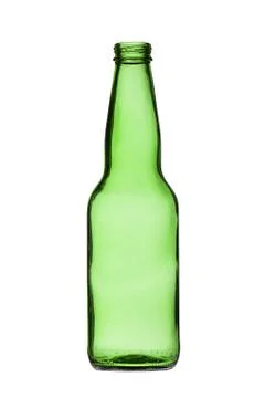 Green plastic bottle Stock Photos
