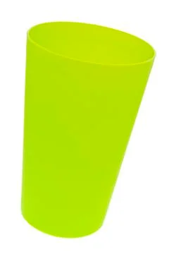 Green Plastic Cup Stock Photos