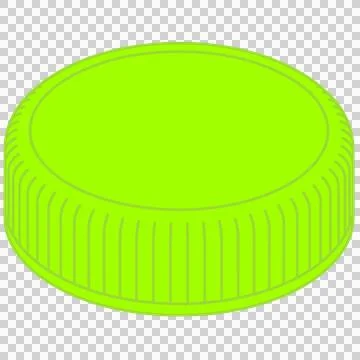 Green plastic Иллюстрация