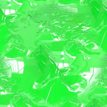 Green plastic surface with white highlights. Beautiful seamless green.  Stock Illustration