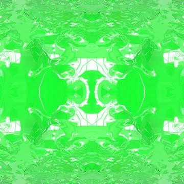 Green plastic surface with white highlights. Beautiful seamless.  Stock Illustration