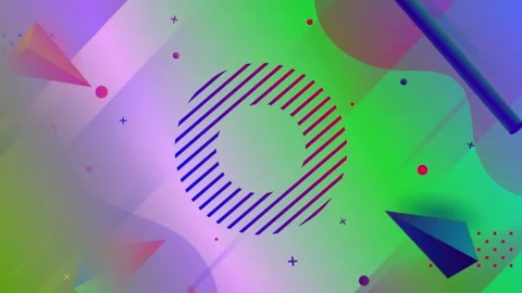 Green Plexus Network Technology Background Loop Stock Footage 315875426