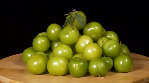 Green Plum Stock Footage 331926656