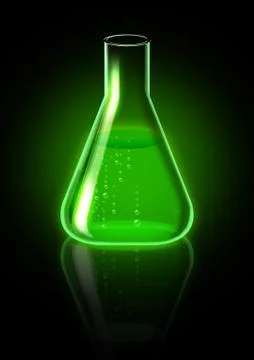 Green Poison Stock Illustration