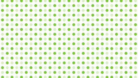 Green Polka Dot Seamless Pattern Background Illustrazione stock