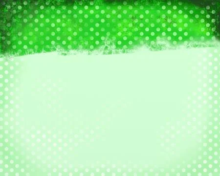 Green Polka Dots Stock-Illustration