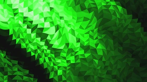 Green Poly Seamless Looping Background Stock Footage 156204529