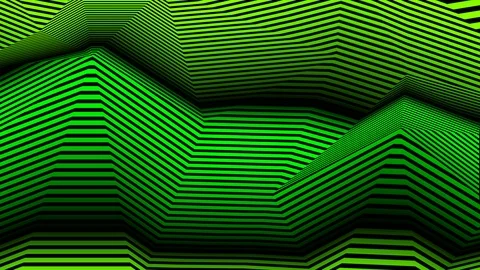Green poly stripe Video stock 98022026