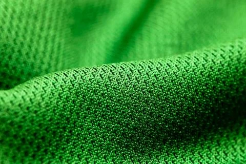 Green polyester Stock Photos