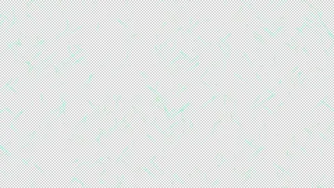 Green polygon lines drifting on transparent background for overlay Stock Footage 335050079