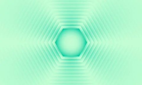 Green polygon wave abstract background, Vector design layout for business presen Stock Illustration