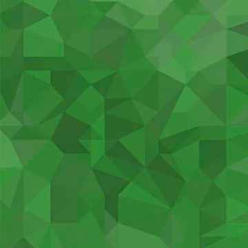 Green Polygonal Background. Triangular Pattern. Low Poly Texture. Abstract Stockillustratie