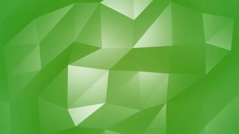 Green Polygonal Geometric Surface Motion Background Stock Footage 91932506