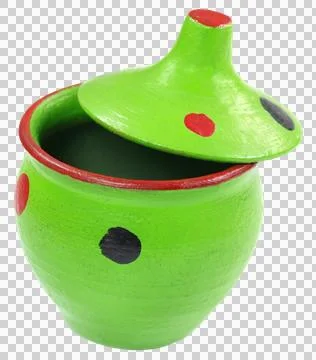 Green pottery Stock Photos