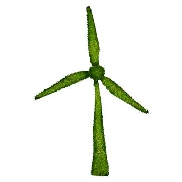 Green power Stock Illustration