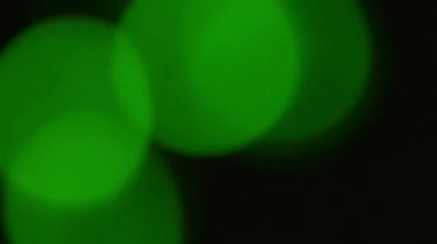 Green Practical Bokeh Lights 스톡 동영상 54100337