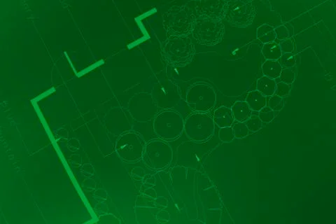 Green prints Stock Photos