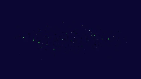 Green progressive particles bokeh background. Stock Footage 118612098