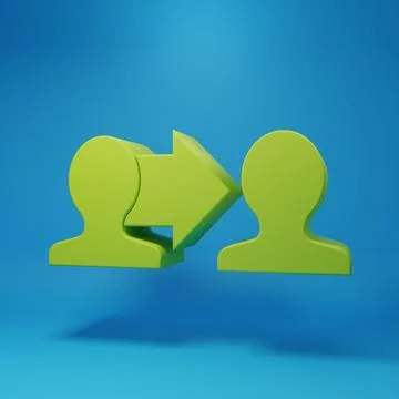 Green Project team base icon isolated on blue background. Business analysis.. 스톡 일러스트