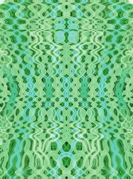 Green psychedelic pattern Green and blue psychedelic pattern background Co... Stock Photos