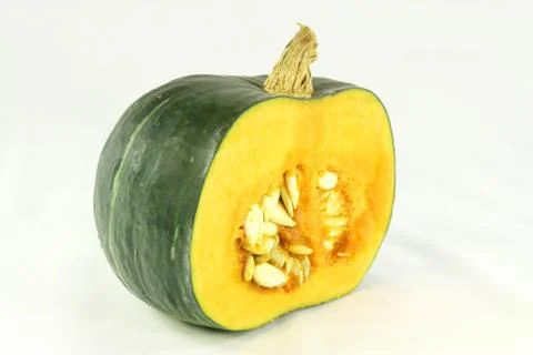 Green pumpkin. Stock Photos