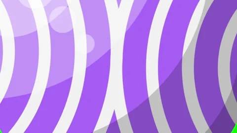 Green Purple Ball Horizontal 16:9 Green Screen 動画素材 340459766