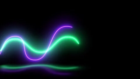 Green purple black gradient background motion animation. Stock Footage 275503120