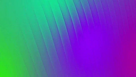 Green to purple gradient background with diagonal stripe pattern Stock Footage 314357133