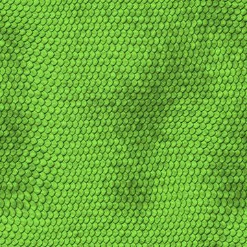 Green python snake skin texture background. Stock Illustration