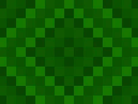 A Green Quilt Pattern Background which is Perfect for Slide Show Presentation Illustrazione stock